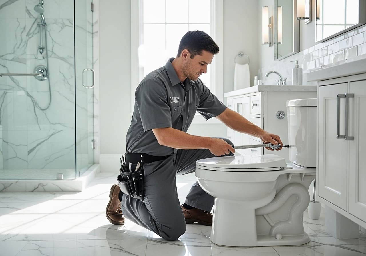 Toilet Repair & Installation in Montague
